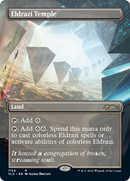 Eldrazi Temple (Borderless) [Secret Lair Drop Series] - Destination Retro