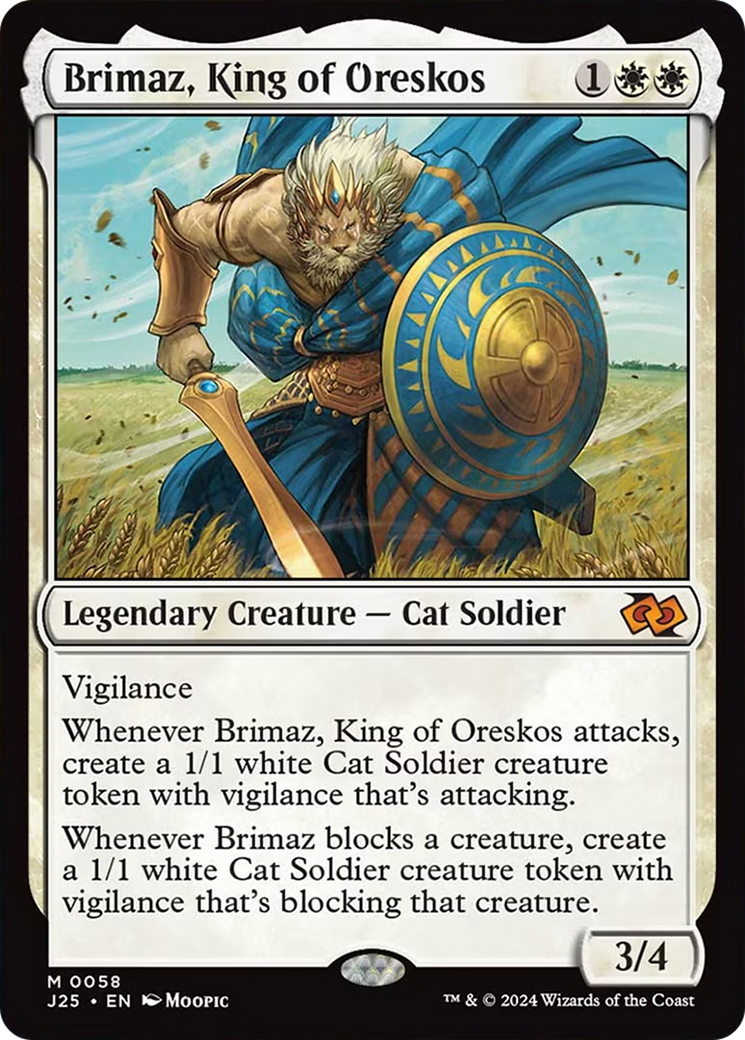 Brimaz, King of Oreskos (Anime) [Foundations Jumpstart] - Destination Retro