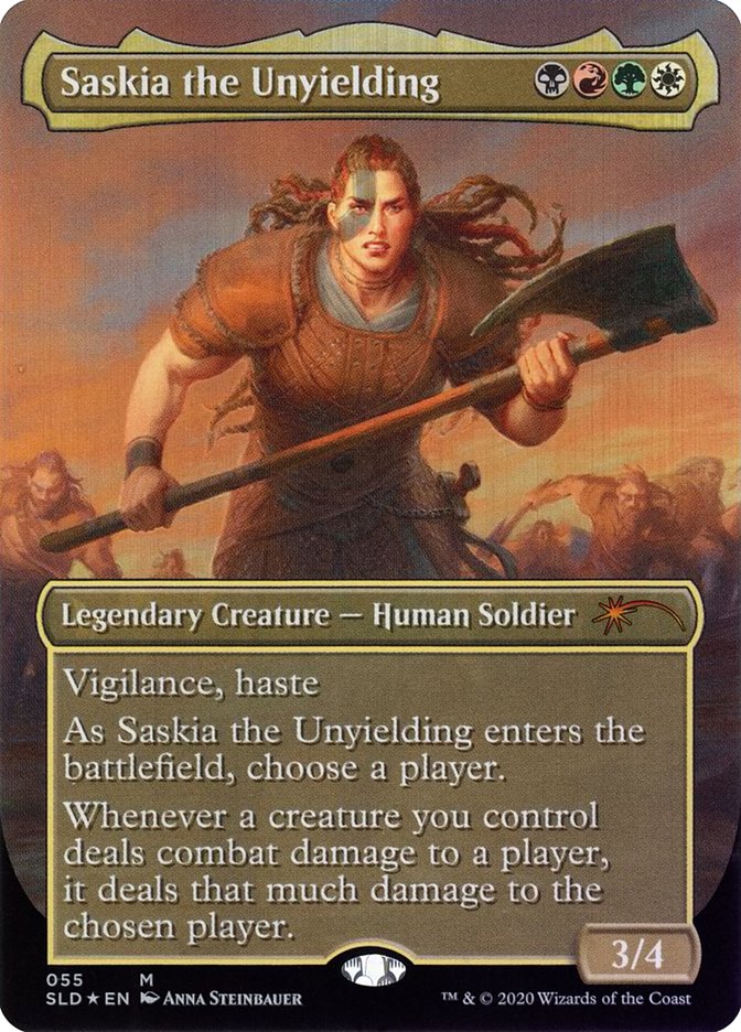 Saskia the Unyielding [Secret Lair Drop Series] - Destination Retro