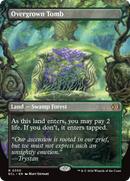 Overgrown Tomb (Borderless) [Lorwyn Eclipsed] - Destination Retro