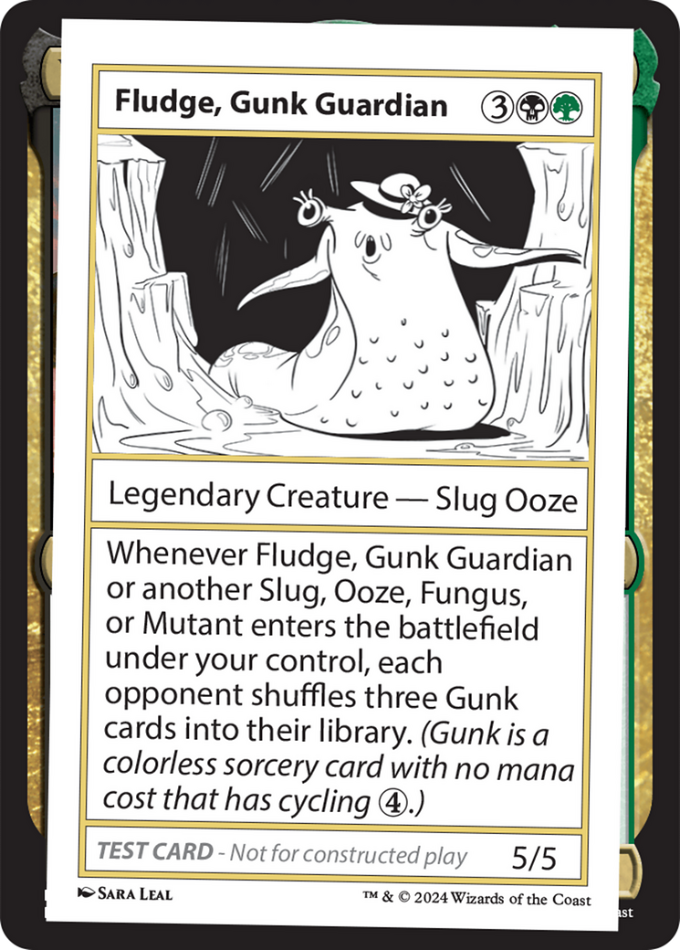 Fludge, Gunk Guardian [Mystery Booster 2 Playtest Cards] - Destination Retro