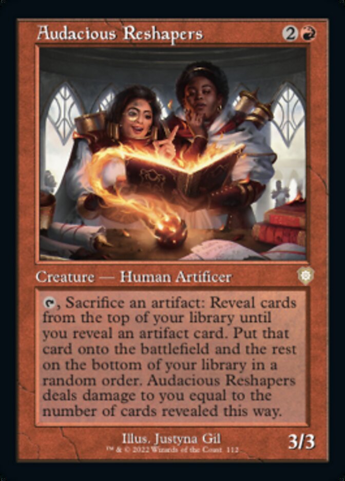 Audacious Reshapers (Retro) [The Brothers' War Commander] - Destination Retro