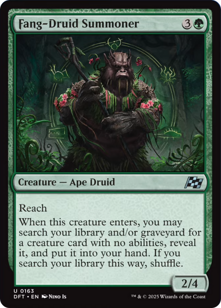 Fang-Druid Summoner [Aetherdrift] - Destination Retro
