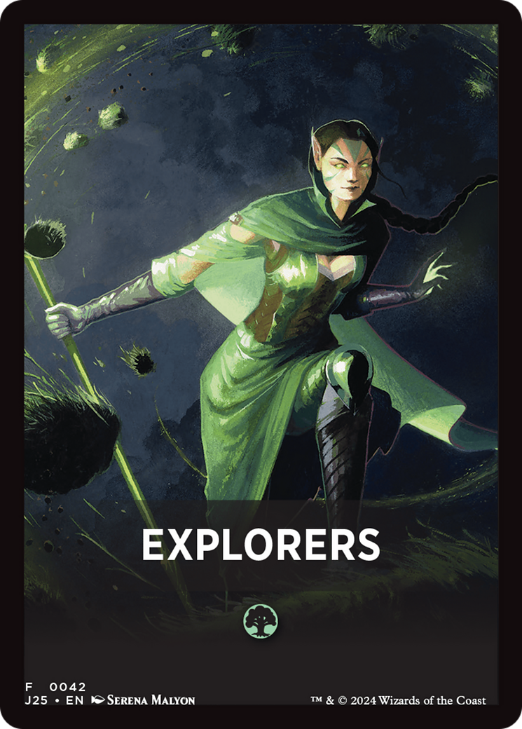 Explorers Theme Card [Foundations Jumpstart Front Cards] - Destination Retro