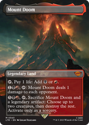 Mount Doom (Borderless Alternate Art) [The Lord of the Rings: Tales of Middle-Earth] - Destination Retro