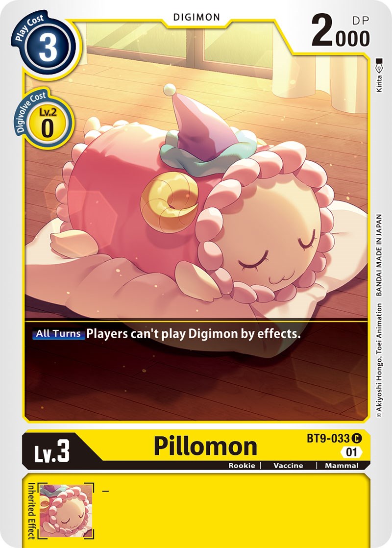 Pillomon [BT9-033] [X Record] - Destination Retro