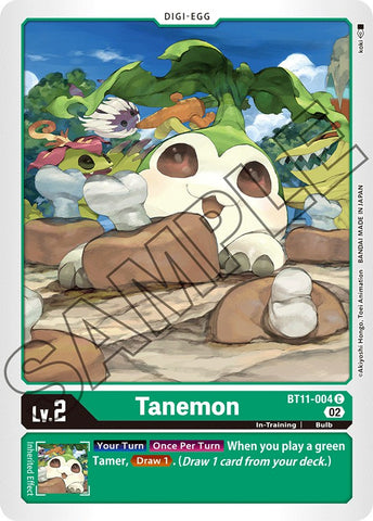 Tanemon [BT11-004] [Dimensional Phase] - Destination Retro