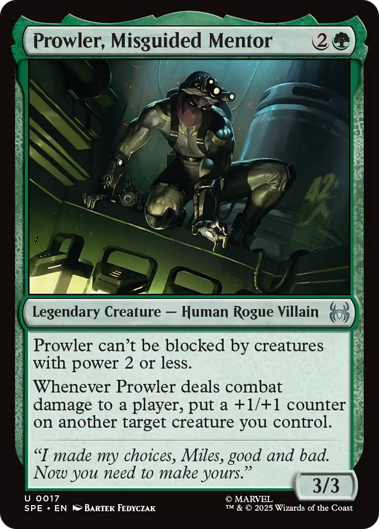 Prowler, Misguided Mentor [Marvel's Spider-Man: Eternal-Legal] - Destination Retro