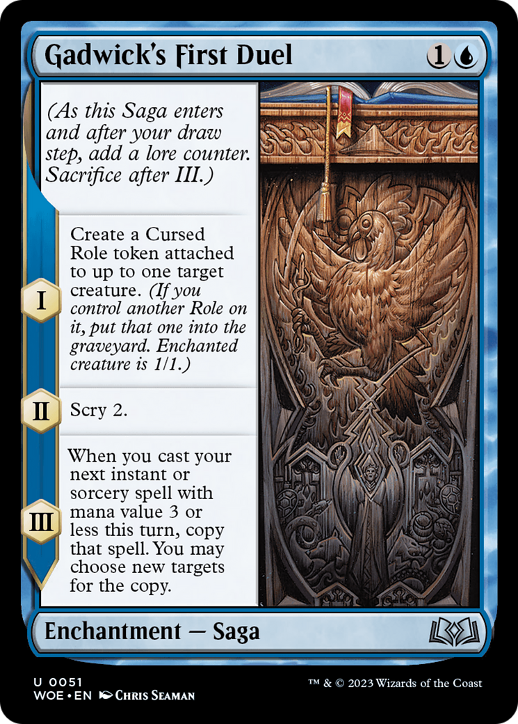 Gadwick's First Duel [Wilds of Eldraine] - Destination Retro
