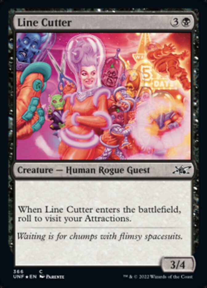 Line Cutter (Galaxy Foil) [Unfinity] - Destination Retro