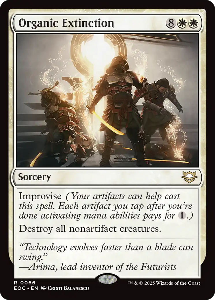 Organic Extinction [Edge of Eternities Commander] - Destination Retro