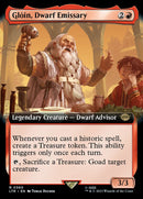 Gloin, Dwarf Emissary (Extended Art) [The Lord of the Rings: Tales of Middle-Earth] - Destination Retro