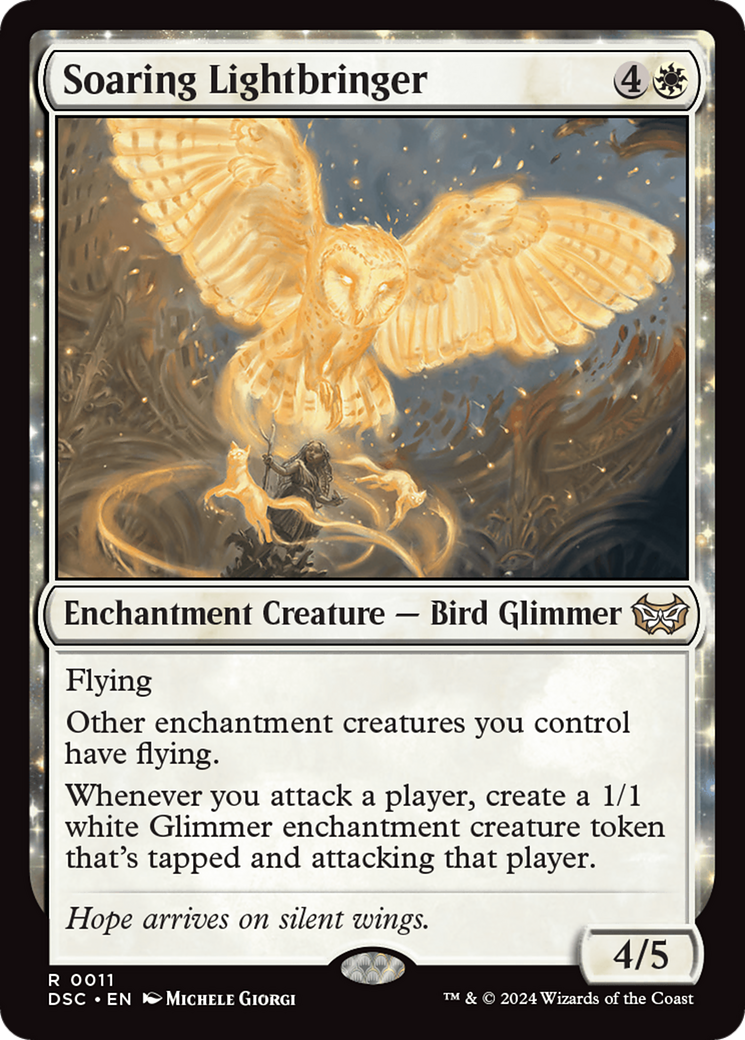 Soaring Lightbringer [Duskmourn: House of Horror Commander] - Destination Retro