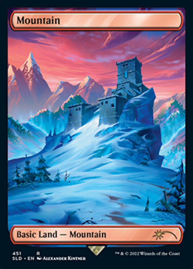 Mountain (451) [Secret Lair Drop Series] - Destination Retro