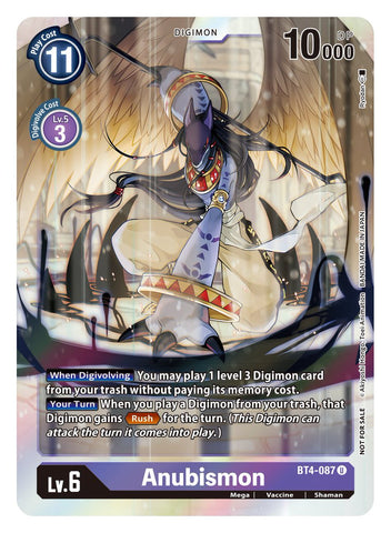 Anubismon [BT4-087] (Event Pack 2) [Great Legend] - Destination Retro
