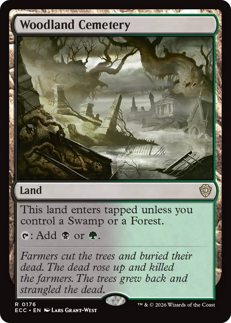 Woodland Cemetery [Lorwyn Eclipsed Commander] - Destination Retro