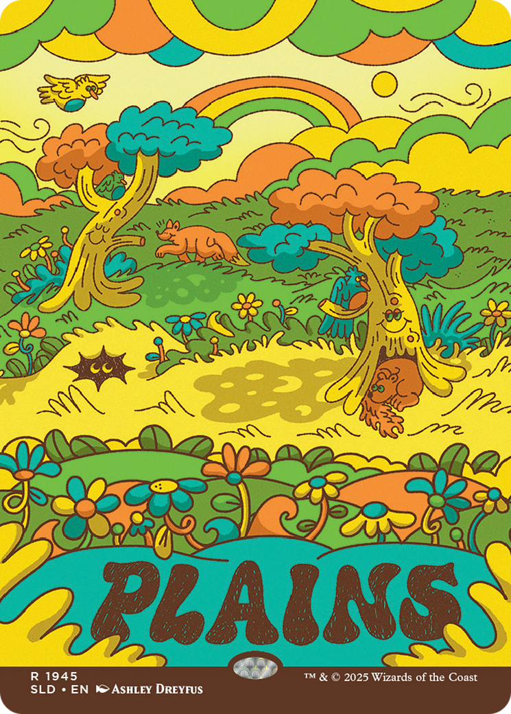 Plains (1945) (Rainbow Foil) [Secret Lair Drop Series] - Destination Retro