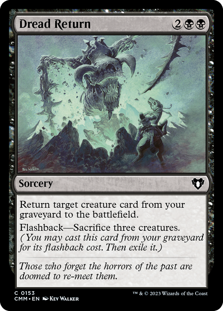 Dread Return [Commander Masters] - Destination Retro