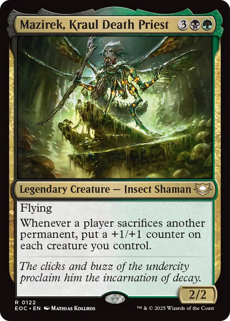 Mazirek, Kraul Death Priest [Edge of Eternities Commander] - Destination Retro