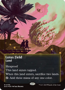 Lotus Field (0158) (Borderless) (Galaxy Foil) [Edge of Eternities: Stellar Sights] - Destination Retro
