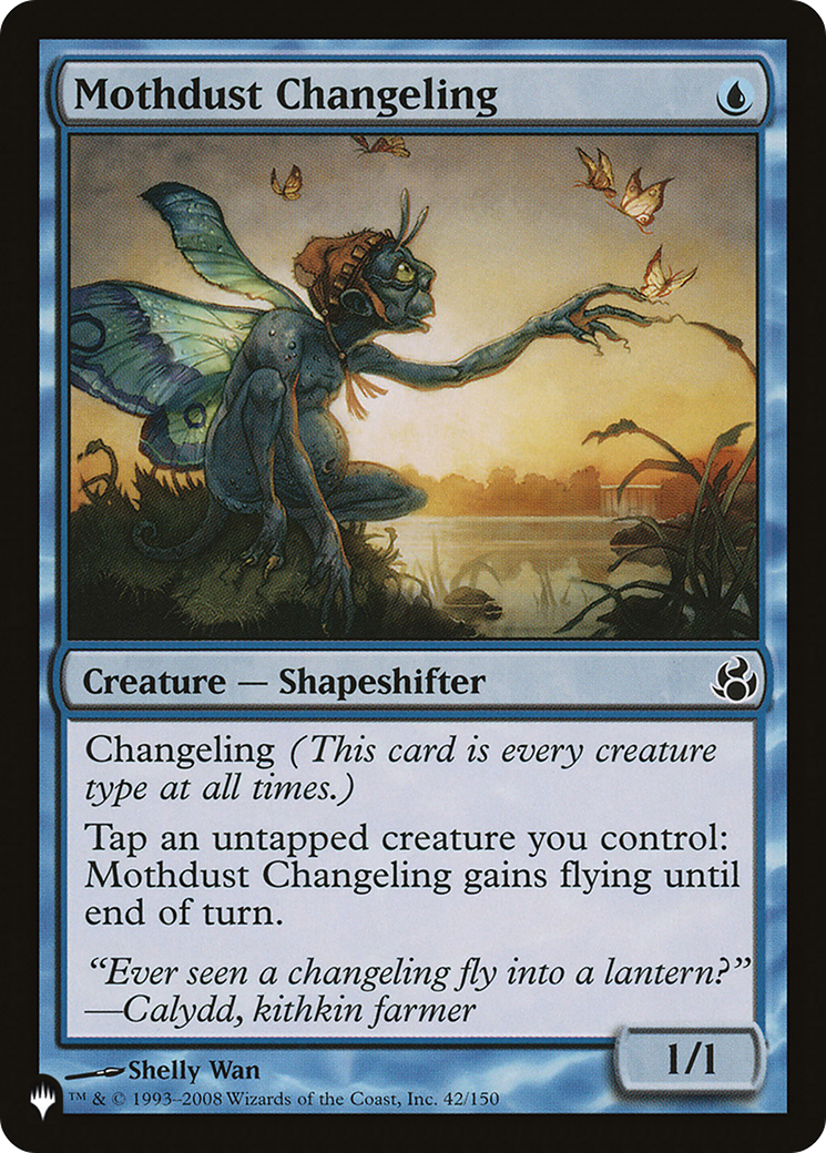 Mothdust Changeling [The List] - Destination Retro