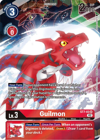 Guilmon [ST7-03] (Alternate Art) [Starter Deck: Beelzemon Advanced Deck Set] - Destination Retro