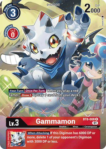 Gammamon [BT8-008] (Alternate Art) [New Awakening] - Destination Retro
