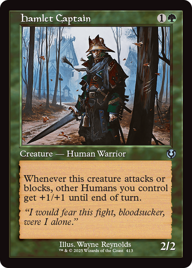 Hamlet Captain (Retro Frame) [Innistrad Remastered] - Destination Retro