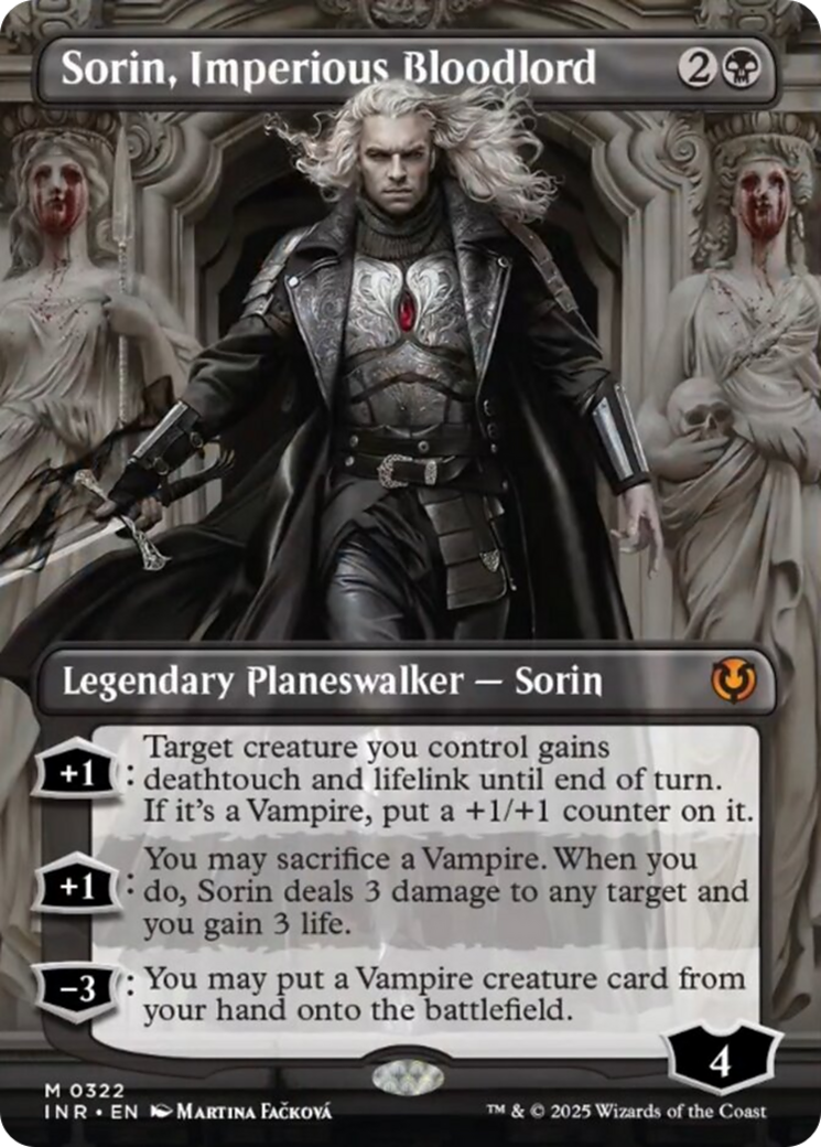 Sorin, Imperious Bloodlord (Borderless) [Innistrad Remastered] - Destination Retro