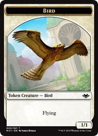 Bird (003) // Myr (019) Double-Sided Token [Modern Horizons Tokens] - Destination Retro