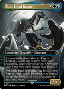 Blue, Loyal Raptor (Borderless) [Jurassic World Collection] - Destination Retro