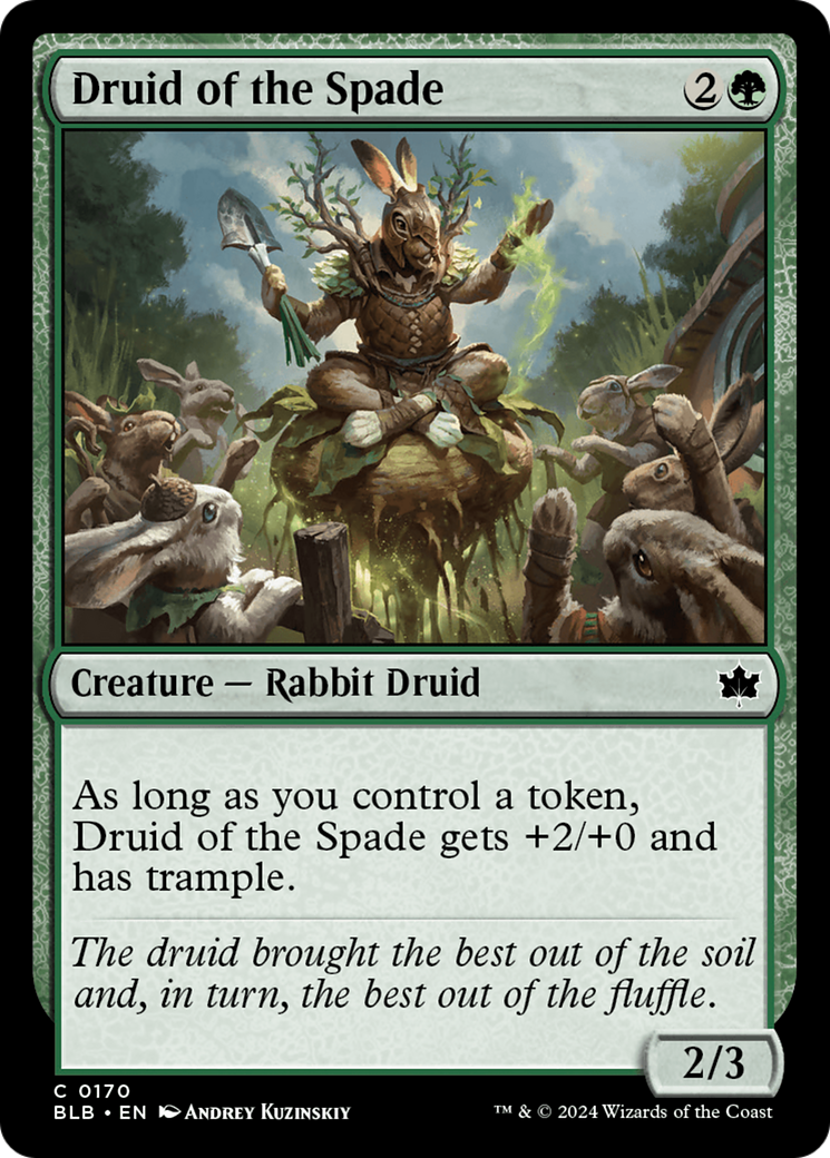 Druid of the Spade [Bloomburrow] - Destination Retro