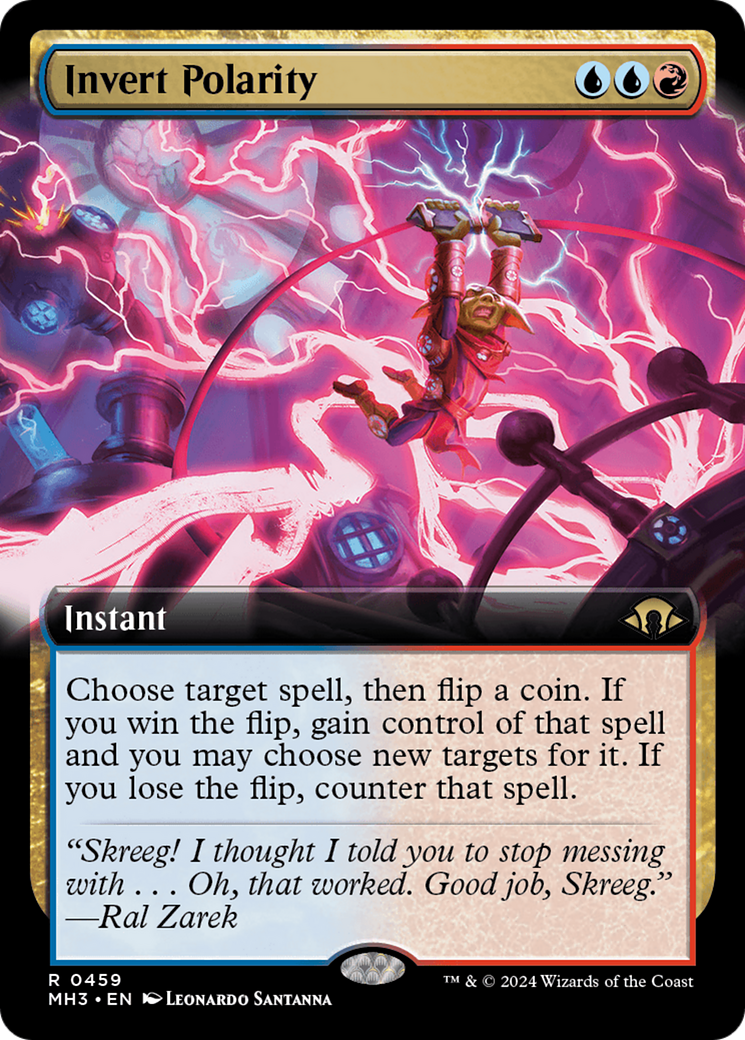 Invert Polarity (Extended Art) [Modern Horizons 3] - Destination Retro