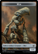 Phyrexian Germ // Myr Double-Sided Token [March of the Machine Commander Tokens] - Destination Retro