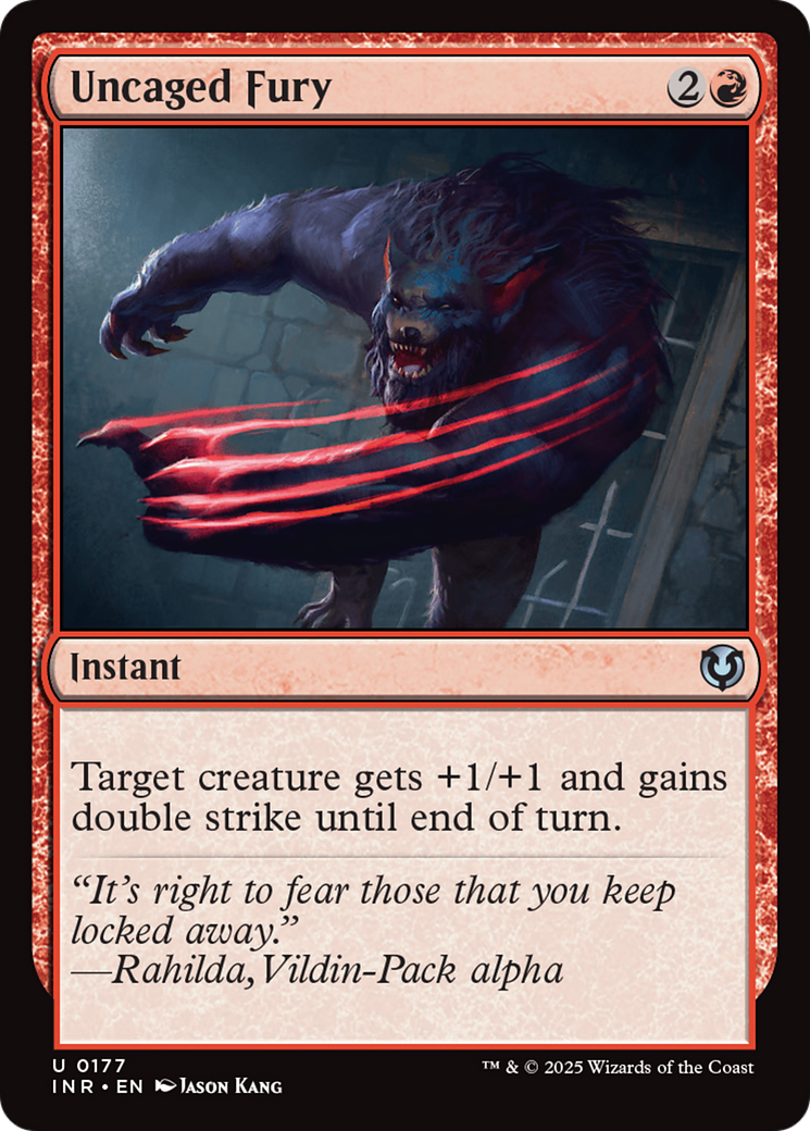 Uncaged Fury [Innistrad Remastered] - Destination Retro