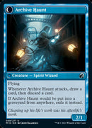 Overwhelmed Archivist // Archive Haunt [Innistrad: Midnight Hunt] - Destination Retro