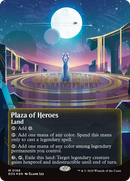 Plaza of Heroes (0168) (Borderless) (Galaxy Foil) [Edge of Eternities: Stellar Sights] - Destination Retro