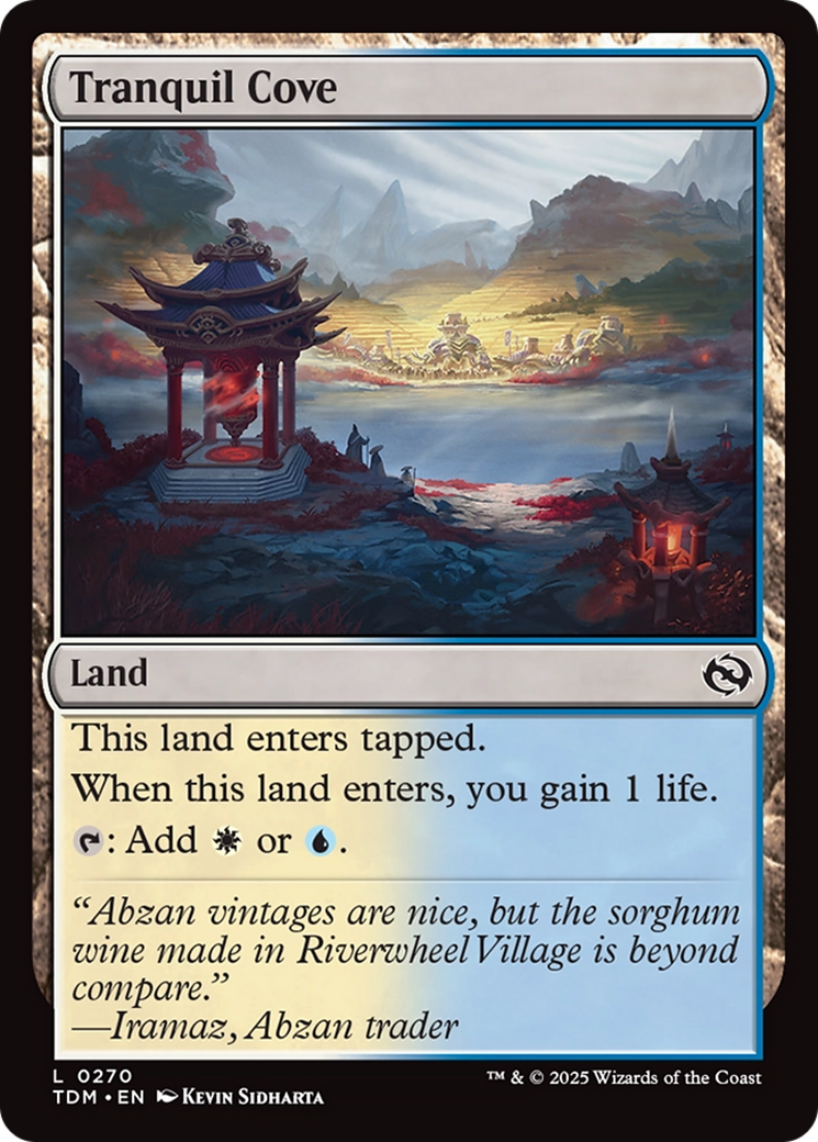 Tranquil Cove [Tarkir: Dragonstorm] - Destination Retro