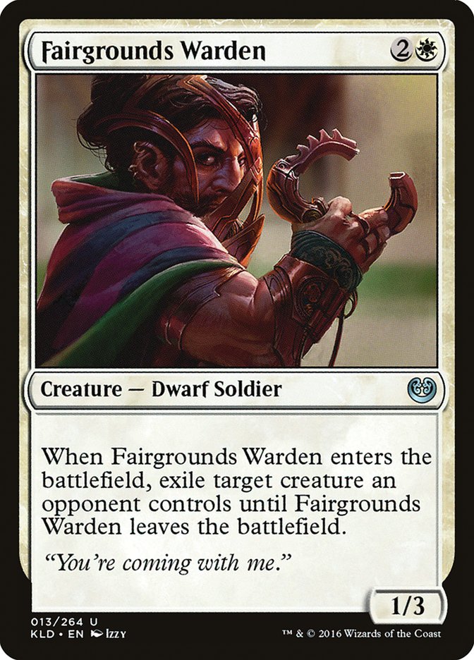 Fairgrounds Warden [Kaladesh] - Destination Retro