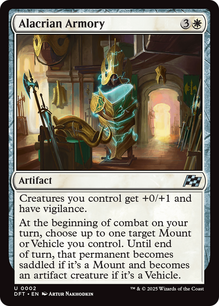 Alacrian Armory [Aetherdrift] - Destination Retro
