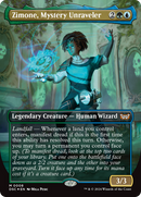 Zimone, Mystery Unraveler (Borderless) [Duskmourn: House of Horror Commander] - Destination Retro