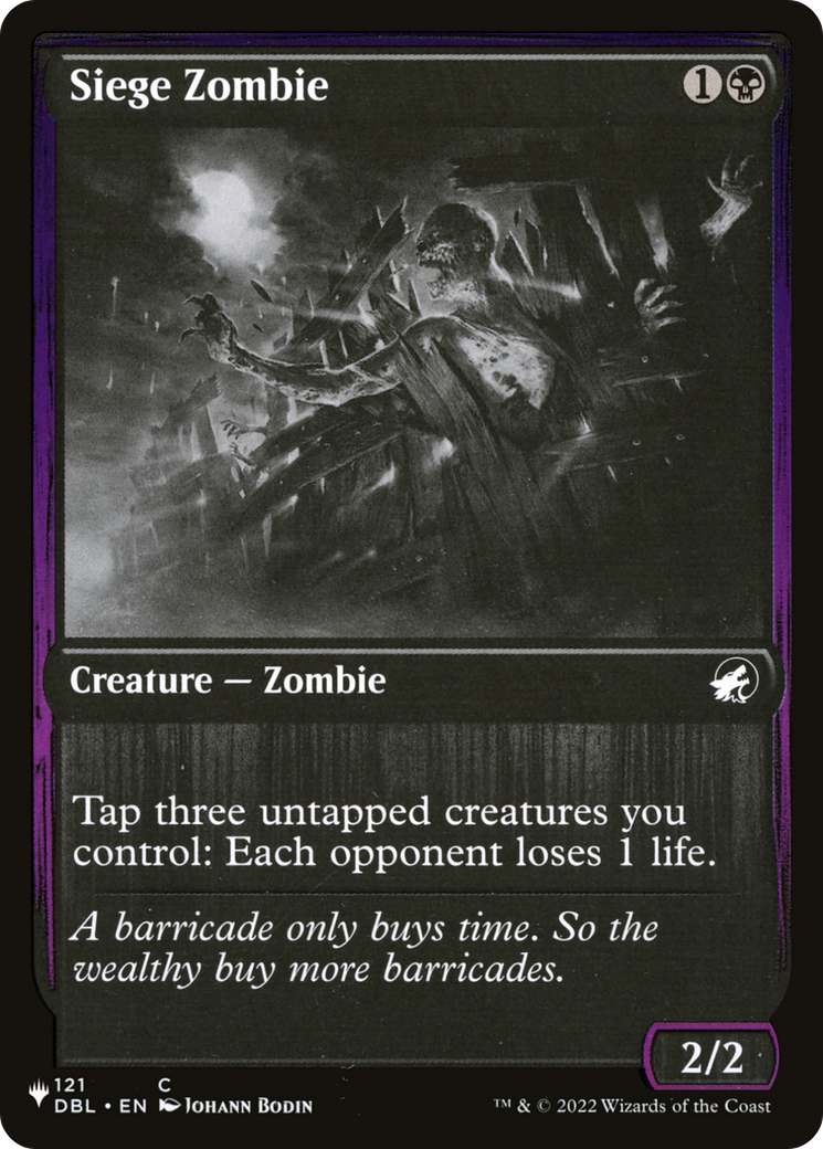 Siege Zombie [The List] - Destination Retro