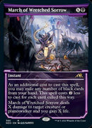 March of Wretched Sorrow (Showcase Soft Glow) [Kamigawa: Neon Dynasty] - Destination Retro