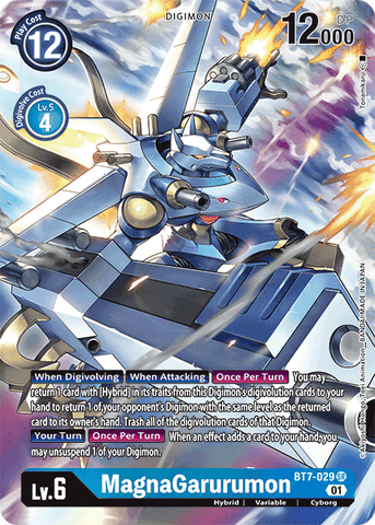 MagnaGarurumon [BT7-029] (Alternate Art) [Next Adventure] - Destination Retro