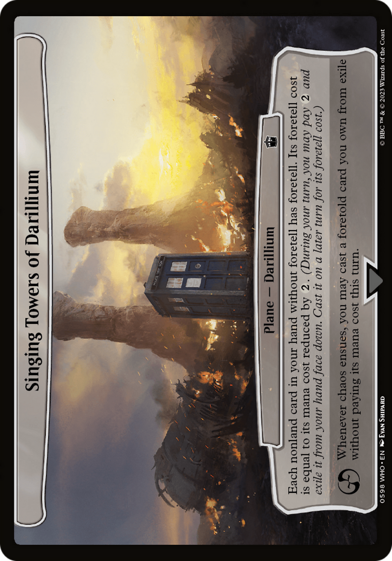 Singing Towers of Darillium [Doctor Who] - Destination Retro