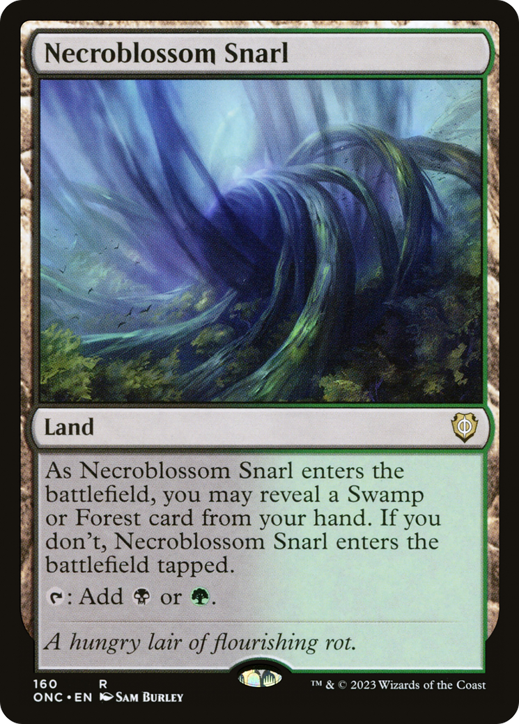 Necroblossom Snarl [Phyrexia: All Will Be One Commander] - Destination Retro