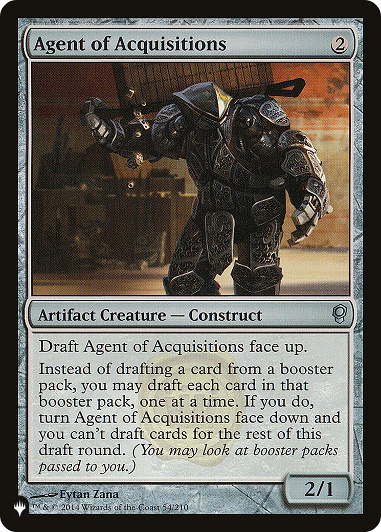 Agent of Acquisitions [The List] - Destination Retro