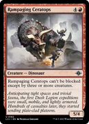 Rampaging Ceratops [The Lost Caverns of Ixalan] - Destination Retro