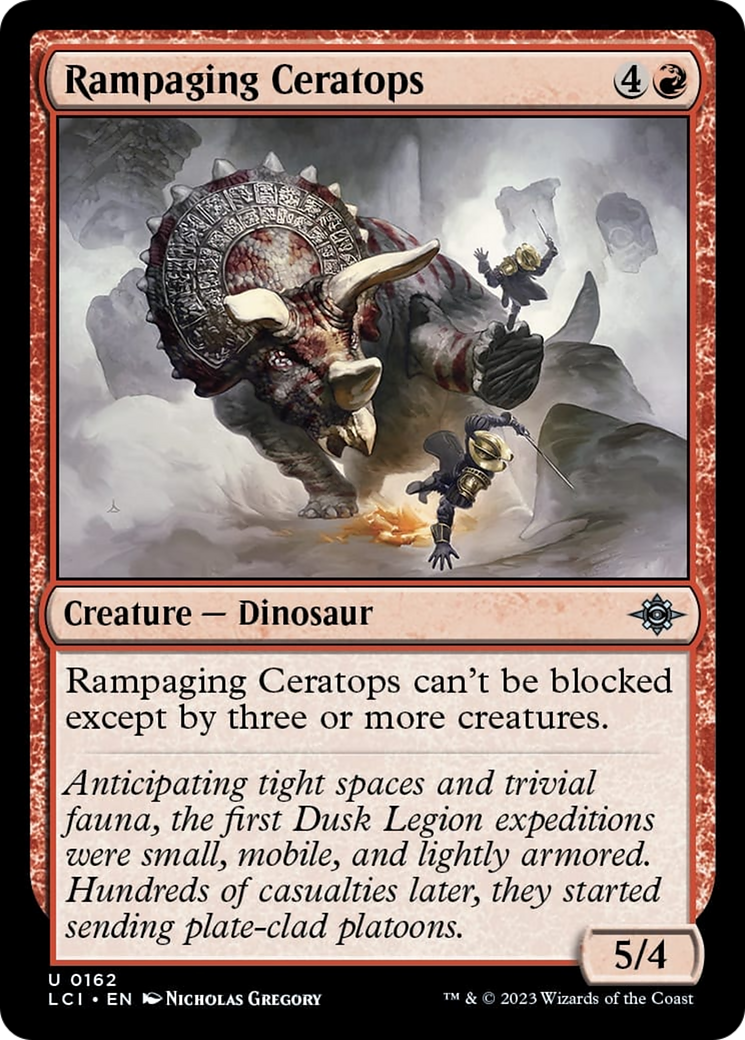 Rampaging Ceratops [The Lost Caverns of Ixalan] - Destination Retro