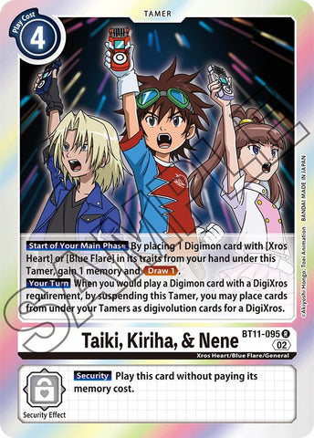 Taiki, Kiriha, & Nene [BT11-095] [Dimensional Phase] - Destination Retro